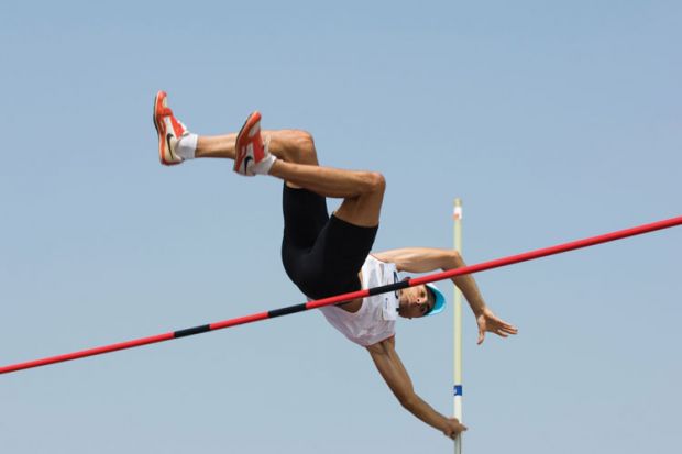 Pole vaulter, Francophone Games, Beirut, Lebanon, 2009