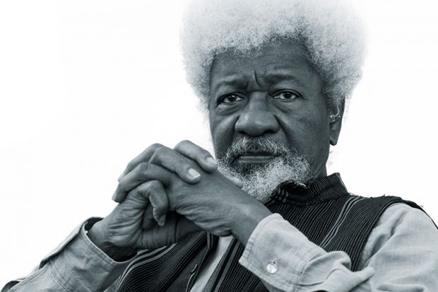 Portrait photograph of Wole Soyinka