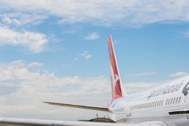 Qantas plane