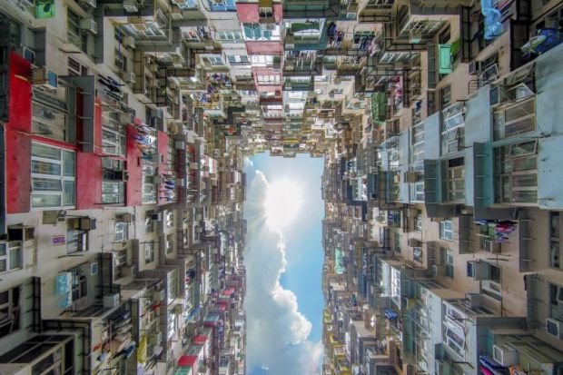 Residential apartments in Hong Kong