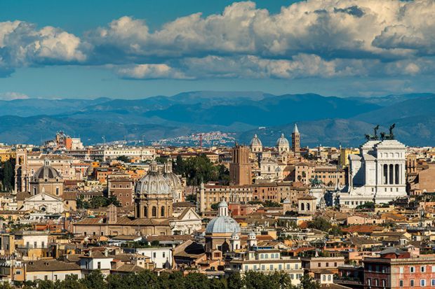 Rome skyline