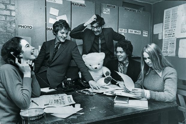 Reporters at Cherwell newspaper, University of Oxford