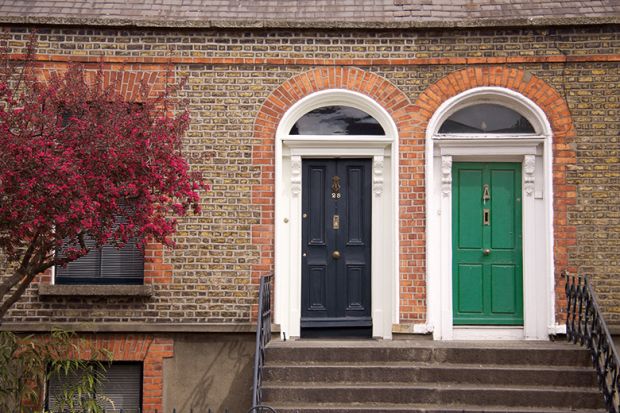 two front doors