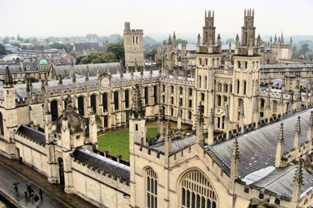 University of Oxford campus