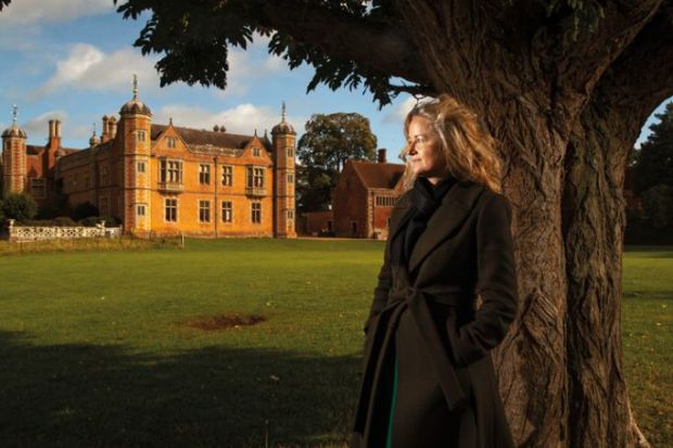 Corinne Fowler at Charlecote Park in Warwickshire, one of the many National Trust properties with colonial history in the process of being researched and interpreted