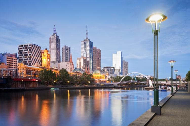 Melbourne skyline, Australia